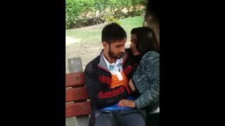 Punjabi couple in Park