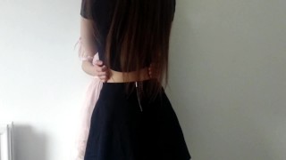 rosie and alena make out || real lesbian intimate couple