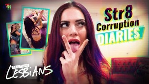 Scheming Lesbian Seducing Her Str8 BFF 0n Spycam