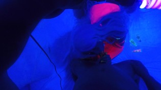 SecretCrush – Succubus POV Fucking & Blowjob Covers Ass In UV Body Paint