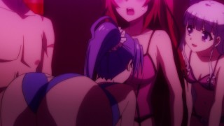 Shinmai Maou no Testament BURST – Vol. 04 BD [fanservice compilation]
