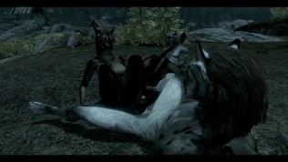 Skyrim Khajiits Mini Orgy!