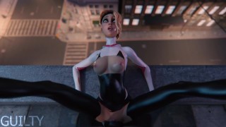 Spider-Gwen X Venom (GuiltyK)