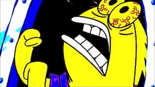 Spongebob sells Young Gumbi Mixtapes