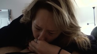 Step Son Fucks Lazy Mom CREAMPIE REVERSE COWGIRL