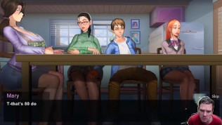 Taffy Tales – Finger Sara under kitchen Table