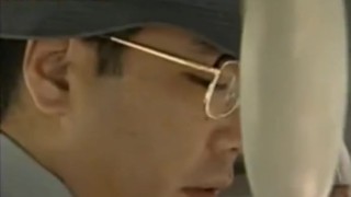 Teen Asian perform multiple handjob on the bus