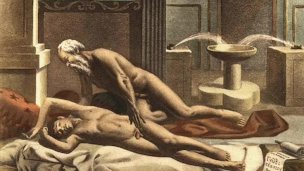 Vintage retro classical hardcore fucking art