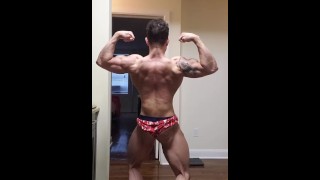 20 Year Old Bodybuilder Posing