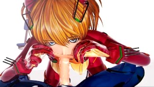 Animated 3D redhead girl with insecure boy 2