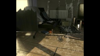 Arcanine transformation jacks off and cums everywhere (4K 60fps H0rs3)