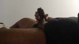 Big Black Cock Jerk Session