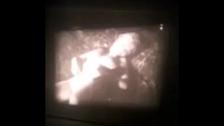 Creature Of The Night- A Ghostly Image Summoned From A Mysterious Unlabeled 8mm Untitled 50′ Film Reel
