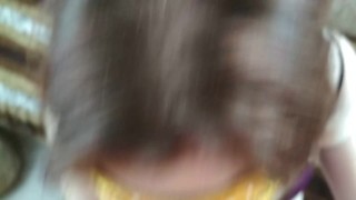 Curvy russian wife socking cock