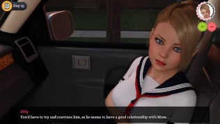 Dating My StepDaughter Day 15 Meeting Elly and Tought her how to Play