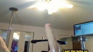 Dildoing while ride my bicycle