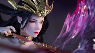 《斗破苍穹》斗破苍穹美杜莎女王1/4雕像宣传视频