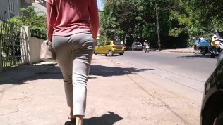 Erotic Swing of beautiful indian walker