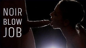 EXCITING Noir Blowjob with MASSIVE Oral Creampie