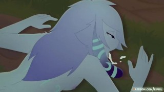 Furry girl gets fucked