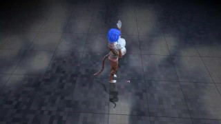 Furry tiger Caramelldansen Breast expansion/Hourglass