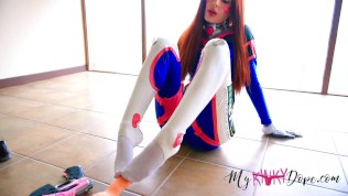 Handjob FootJob JOI OverWatch cosplay DVa (MyKinkyDope)