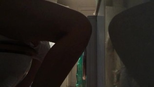 Homemade wife plays whilst I m at work, pillow hump orgasm