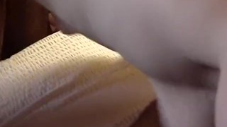 Husband Records Blonde Wife with Black Bull in Hotel