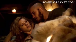 Katheryn Winnick Nude Sex Scenes from ‘Vikings’ On ScandalPlanetCom