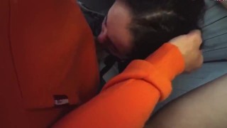 Leon13 & Holy Eva deepthroat end pussy licking