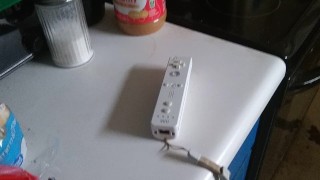 Literally just 2 minutes of a wiimote on a counter and nothing happens
