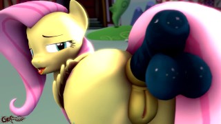 MLP Fluttershy anal 60 fps