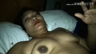 My bitch playing with a friend