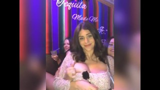 Photo booth flashing and mooning