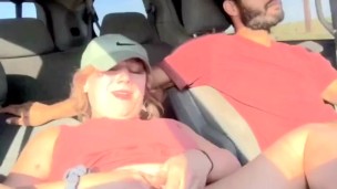 Playing With My Pussy Teasing My Boyfriend While Driving On The Highway