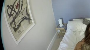 POV, 3D VR porn, Double penetration, DP Adreena winters with Luke Hardy