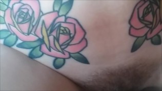 Redhead Pawg Emma Rae Little rides a BBC dildo