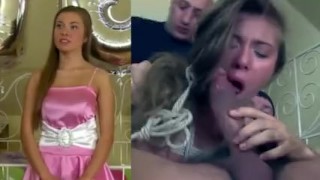 Roxy Belle Tied Gangbang