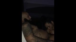 Sexy ass mixed breed gives sloppy head and swallows the nut. I came so hard