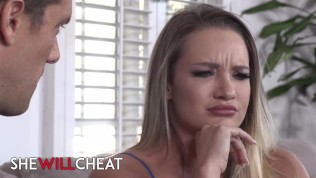 She will Cheat – Big tit blonde Cali Carter cheats on her husband over