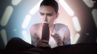 Star wars rey Sucking Dick (Sound)