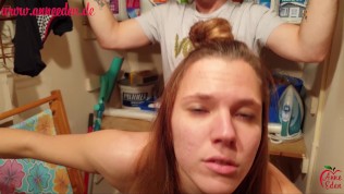 Teengirls first sorority fuck in the store room