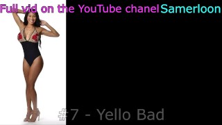 Top 40 Hottest Ebony/Black Pornstar