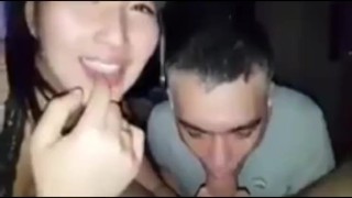 [TRANSLATED] – WIFE MAKES HUSBAND SUCK DICK AND THEN ASKS HIM TO FUCK HER