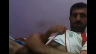 Turkish Fucker Smoking And Stroking His Monster Cock