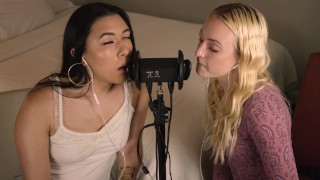 TWO SEXY GIRLS SLOBBER AND SUCK YOUR EARS ( ASMR ) The ASMR Collection – SEXY ASMR PORN