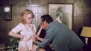 Vintage Big Tits Smoking Cigar and Licking