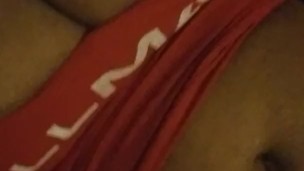 Watch my huge tits shake while I masturbate