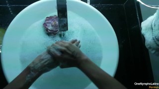 Wild Hands talking about Corona and …. :) #OneNymphoLatina #SCRUBHUB