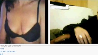 Young french arab on chatroullete